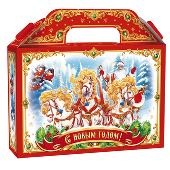 Подарок С-17 Три белых коня, 705 гр. - megapodarok.ru - Тюмень